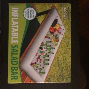 Inflatable salad bar/drink cooler